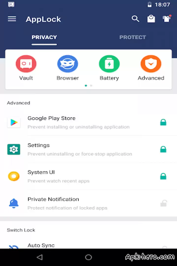 تحميل AppLock APK