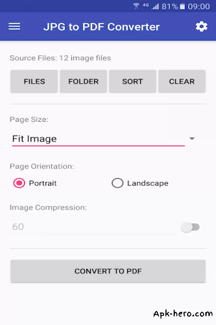 تحميل JPG to PDF Converter APK