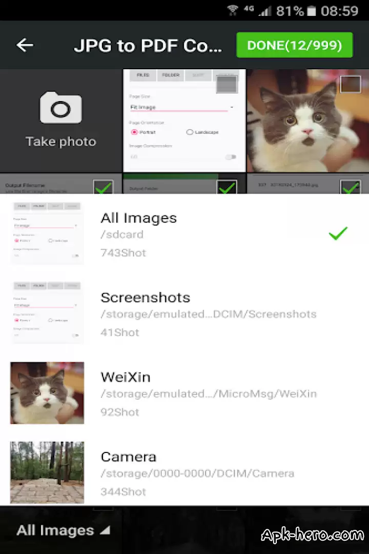تحميل JPG to PDF Converter APK